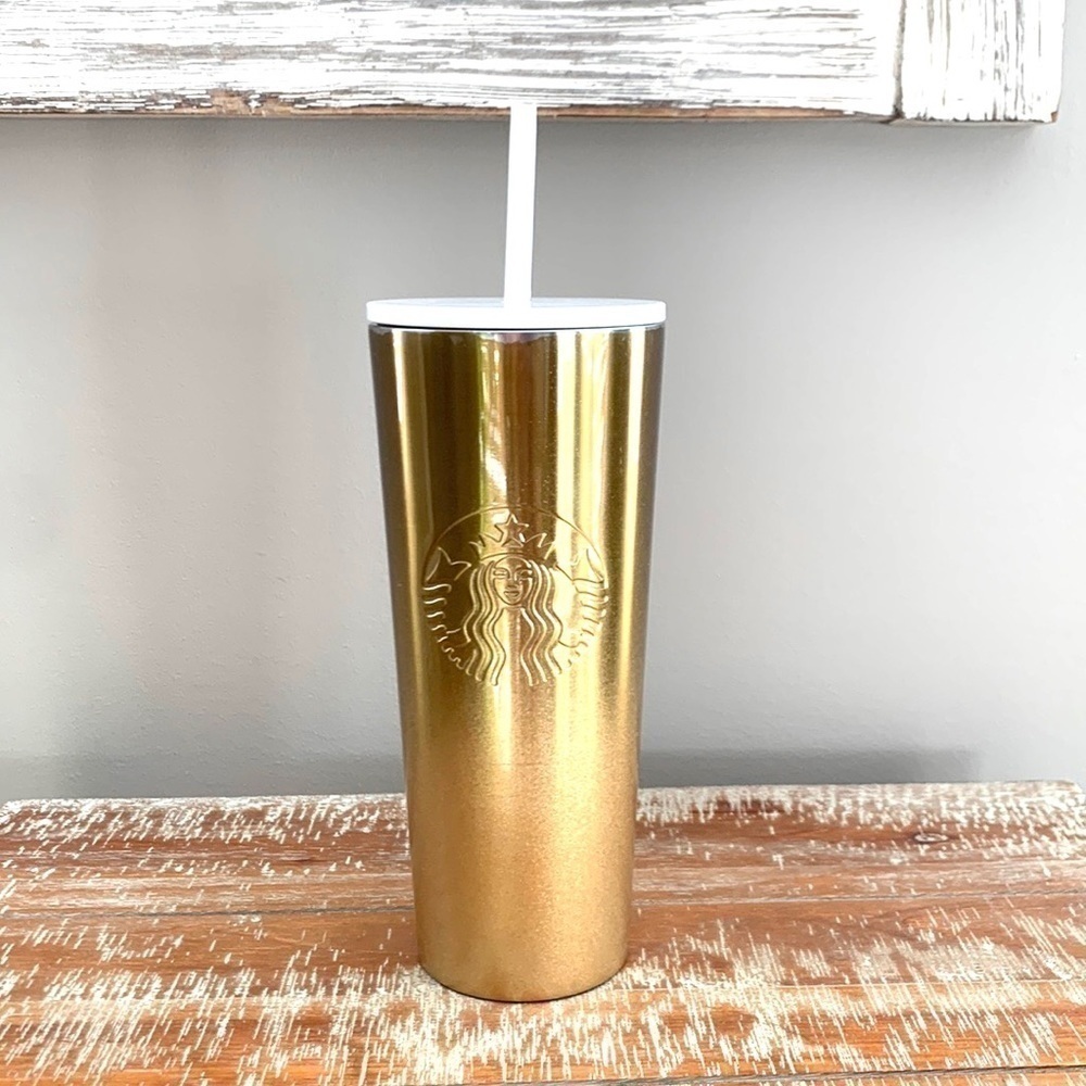 Starbucks Gold 24 oz Stainless Steel Insulated Cup